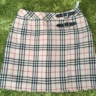 バーバリー(BURBERRY)の（希少・新品未使用）バーバリー　チェックスカート(スカート)