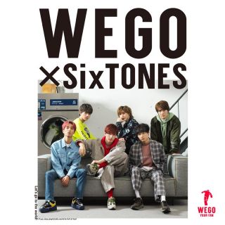 ウィゴー(WEGO)のWEGO SixTONES ポストカード(アイドルグッズ)