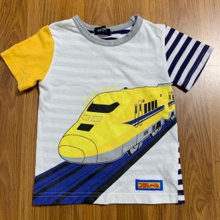 クレードスコープ(kladskap)のクレードスコープ ドクターイエローTシャツ 100  新幹線 電車 プラレール(Tシャツ/カットソー)