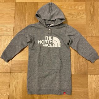 ザノースフェイス(THE NORTH FACE)のノースフェイス　キッズ女の子　ロングパーカー　110cm(ワンピース)