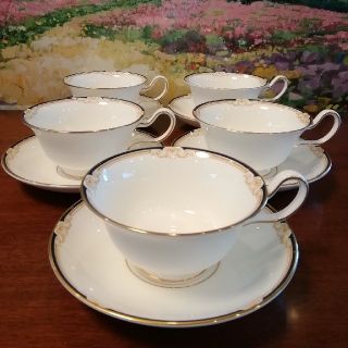 ウェッジウッド(WEDGWOOD)のWEDGWOOD Bone China『CAVENDISH』(グラス/カップ)