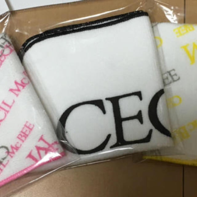 CECIL McBEE(セシルマクビー)のセシルマクビー タオル くろ レディースのファッション小物(ハンカチ)の商品写真