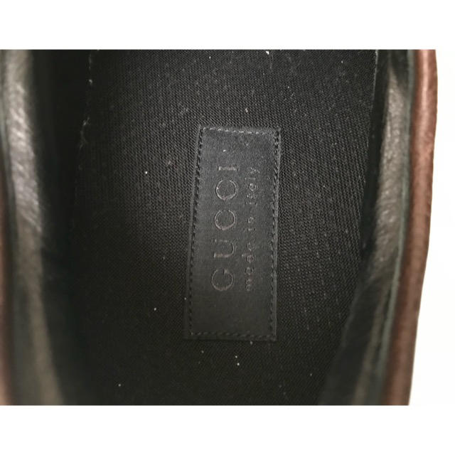 Gucci(グッチ)の★GUCCI グッチ　メンズ　レザースニーカー★ メンズの靴/シューズ(スニーカー)の商品写真