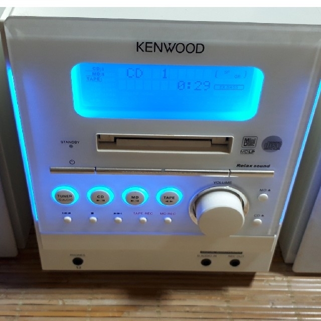 KENWOOD - MDコンポ(MD付き)の通販 by ミーヤ's shop KENWOOD - MDコンポ(MD付き)の通販 by ミーヤ's shop