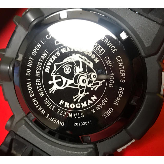 カシオ G-SHOOK FROGMAN GWF-1000-1JF | www.innoveering.net