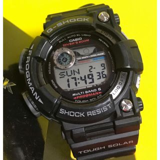 カシオ(CASIO)のカシオ　G-SHOOK FROGMAN  GWF-1000-1JF(腕時計(デジタル))