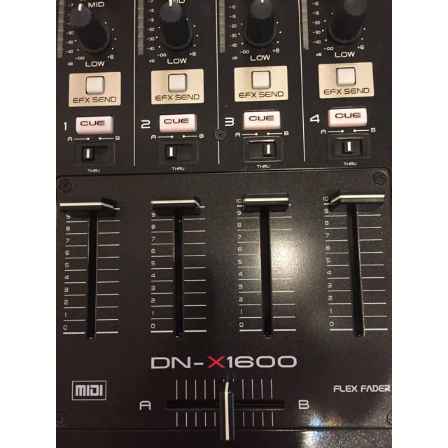 DENON(デノン)のDENON DJミキサー DN-X1600 楽器のDJ機器(DJミキサー)の商品写真