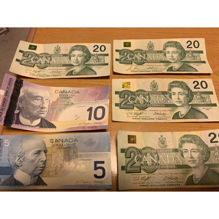 カナダ ドル 紙幣の通販 43点 | フリマアプリ ラクマ