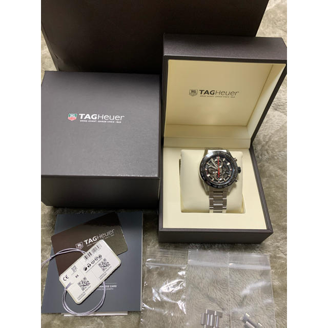 TAG Heuer(タグホイヤー)の最終値下❗️タグホイヤー　ホイヤー01  CAR2A1W 45mm 美品 メンズの時計(腕時計(アナログ))の商品写真
