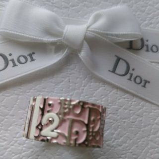 クリスチャンディオール(Christian Dior)のディオールトロッターリングピンク(リング(指輪))