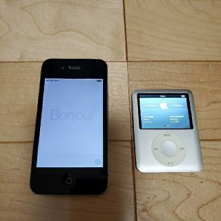 アップル(Apple)のiPhone4(32GB)とIpot4GB他(スマートフォン本体)