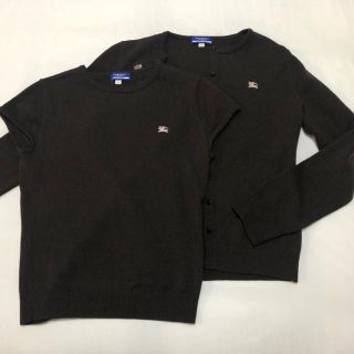 バーバリーブルーレーベル(BURBERRY BLUE LABEL)のビアンカ様専用★バーバリーブルーレーベルツインニット(カーディガン)