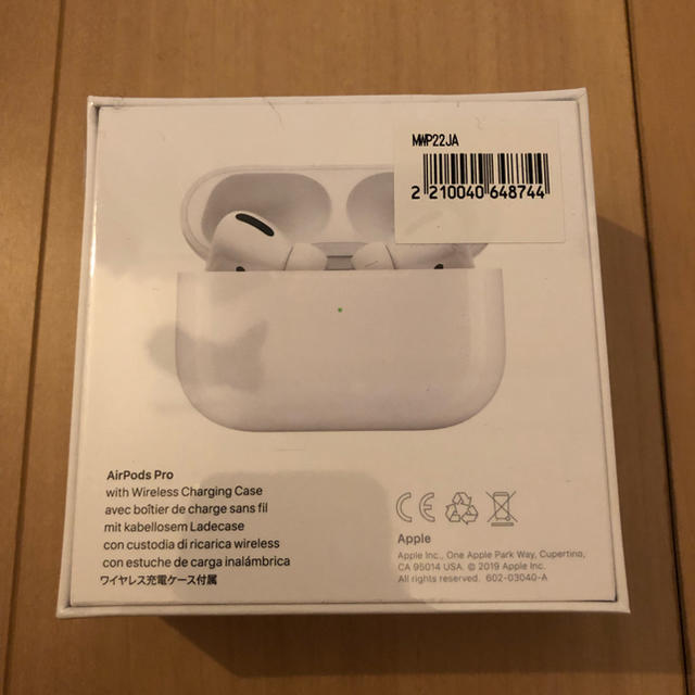 新品 未開封 AirPods Pro エアーポッズプロ MWP22J/A