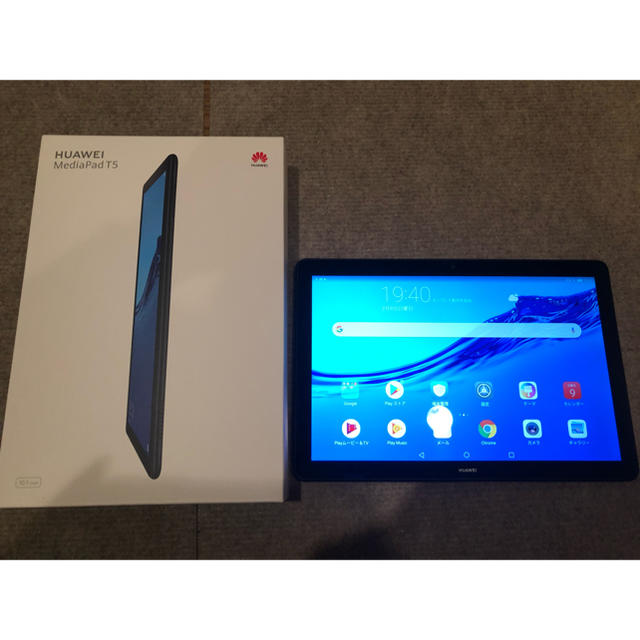 ANDROID(アンドロイド)のMediaPad T5 16GB HUAWEI  ﾀﾌﾞﾚｯﾄ スマホ/家電/カメラのPC/タブレット(タブレット)の商品写真