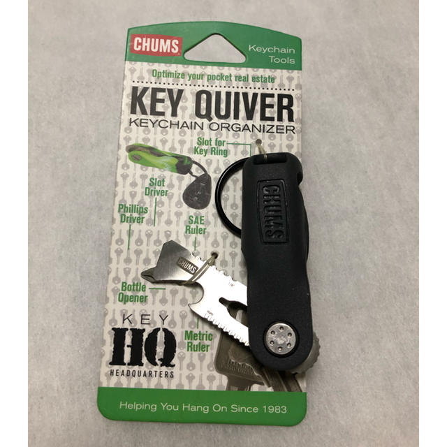 CHUMS(チャムス)の半額❗️【CHUMS】Key Quiver  キーチェーン/キーケース　未使用！ スポーツ/アウトドアのアウトドア(その他)の商品写真