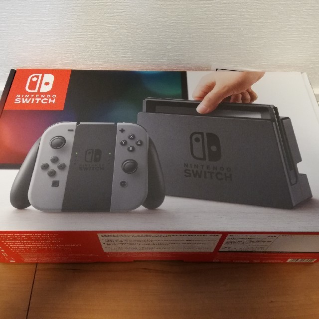 Nintendo Switch JOY-CON グレー 本体  HAC-S-KA