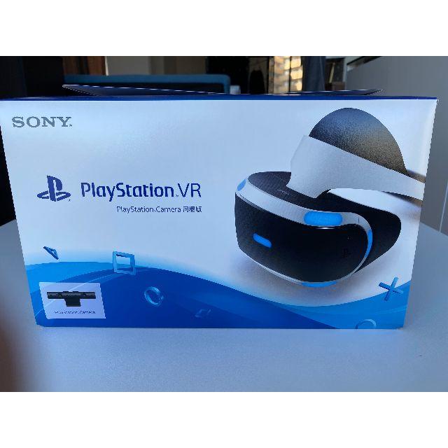 PlayStation VR(プレイステーションヴィーアール)のPSVR 本体 PlayStation Camera付き エンタメ/ホビーのゲームソフト/ゲーム機本体(家庭用ゲーム機本体)の商品写真