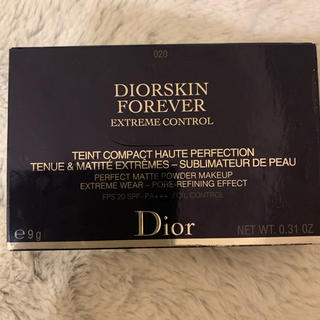 ディオール(Dior)の新品DIORSKINFOREVER パウダーファンデ020 (ファンデーション)