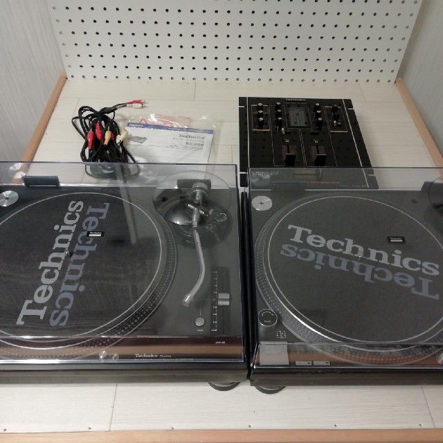 ギフト】 P - 箱有/T SL-1200MK3D黒×2、ミキサーセットの通販