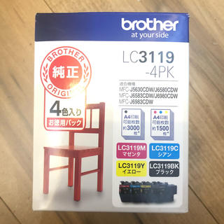 ブラザー(brother)のbrother LC3119-4PK (PC周辺機器)