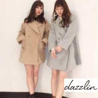 ダズリン(dazzlin)のダズリン チェスターコート 新品 キャメル  Aライン(チェスターコート)