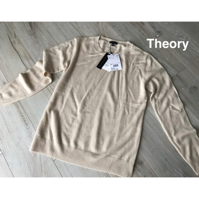 theory(セオリー)の新品★セオリー★定価3万越え★上質カシミア100%シンプルセーター★Mの方にも レディースのトップス(ニット/セーター)の商品写真