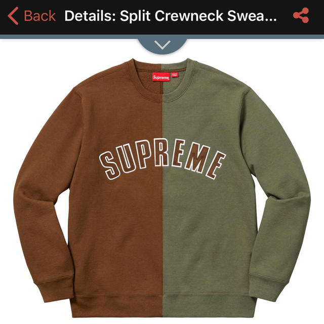 Split Crewneck Sweatshirt お待たせ! www.gold-and-wood.com