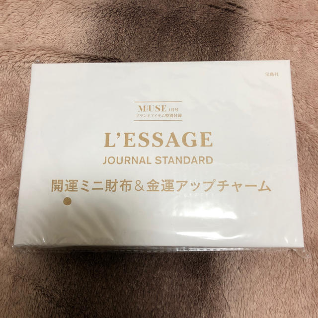 JOURNAL STANDARD(ジャーナルスタンダード)のotona MUSE 1月号 ジャーナルスタンダード ゴールドミニ財布 レディースのファッション小物(財布)の商品写真