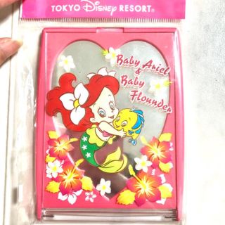 アリエル(アリエル)のレア！　最終値下げ！　TDR   新品　ベビーアリエル　折り畳みミラー(ミラー)