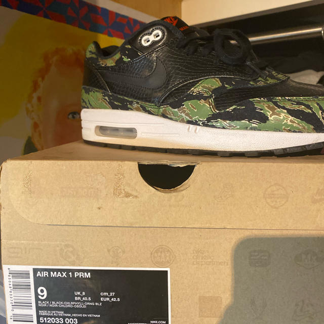 27cm AIRMAX 1 Atmos Tiger Camo×Snakeskin