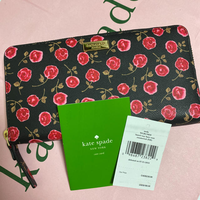 kate spade new york(ケイトスペードニューヨーク)の新品　ケイトスペード　長財布 レディースのファッション小物(財布)の商品写真