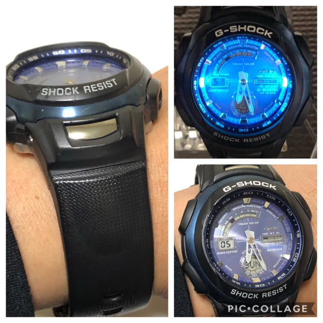 G-SHOCK(ジーショック)のCASIO G-SHOCK タフソーラー電波 スーパーイルミネーター早い者勝ち♪ メンズの時計(腕時計(アナログ))の商品写真