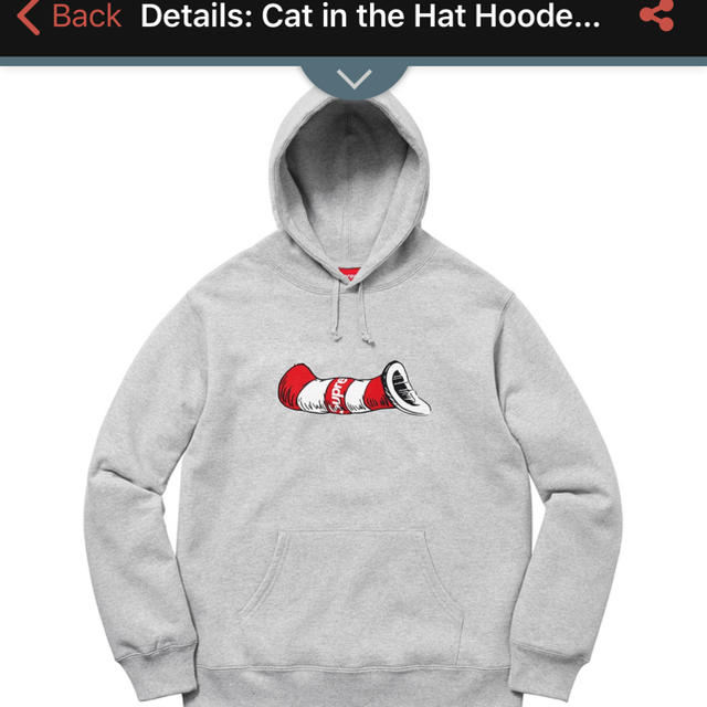 Cat in the Hat Hooded Sweatshirt