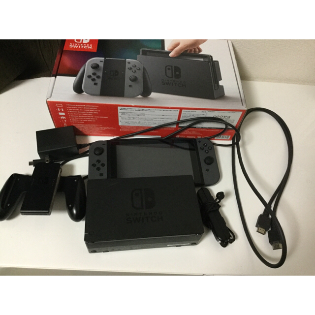 Nintendo Switch Joy-Con(L)/(R) グレースイッチ本体