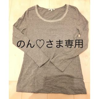 グローバルワーク(GLOBAL WORK)のGLOBAL WORK ビジューロングTシャツ(Tシャツ(長袖/七分))