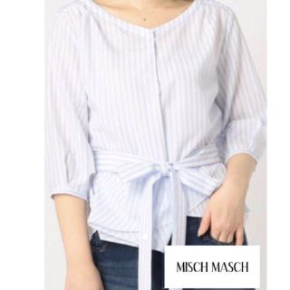 ミッシュマッシュ(MISCH MASCH)のMISCH MASCH ストライプブラウス(シャツ/ブラウス(長袖/七分))