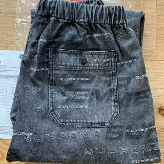 シュプリーム(Supreme)のsupreme Dimensions Logo Denim Skate Pant(デニム/ジーンズ)