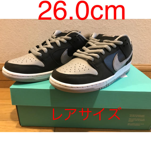 26.0cm Nike SB Dunk Low "SHADOW"