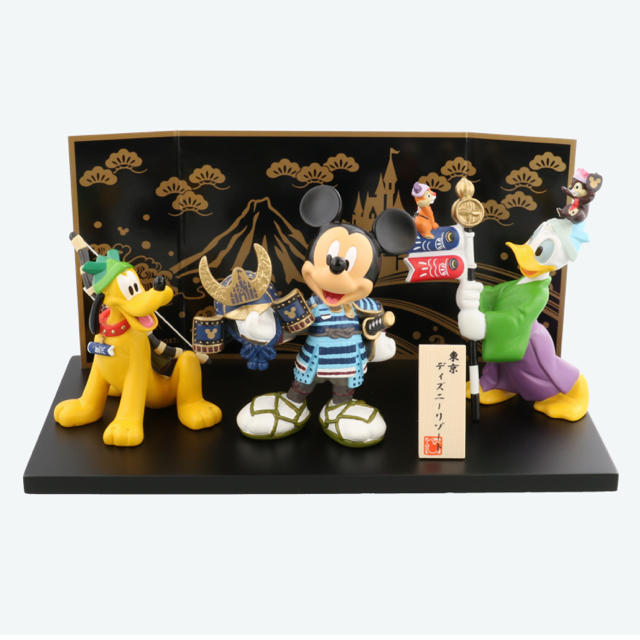【現金特価】 Disney - りんご様専用　ディズニー　5月人形3つセット キャラクターグッズ