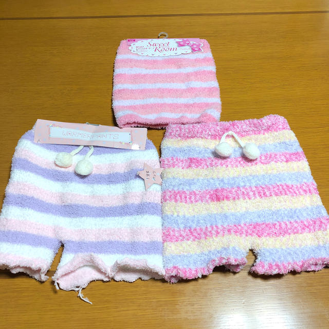 毛糸のパンツ、腹巻 セット レディースの下着/アンダーウェア(アンダーシャツ/防寒インナー)の商品写真