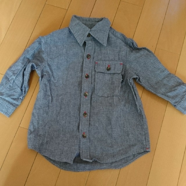 FELISSIMO(フェリシモ)の美品☆90 フェリシモ シャツ キッズ/ベビー/マタニティのキッズ服男の子用(90cm~)(Tシャツ/カットソー)の商品写真