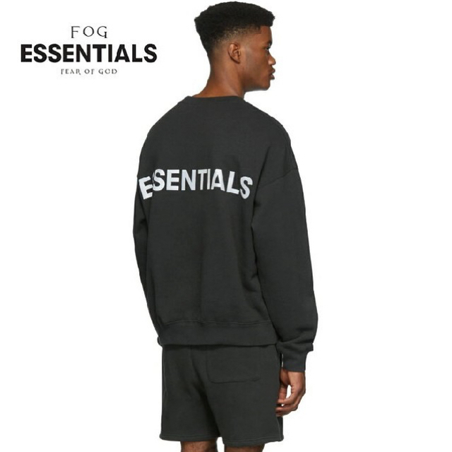 最安値に挑戦！ ESSENTIALS リフレクティブ プルオーバー スウェット