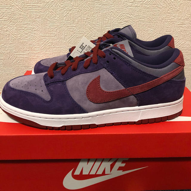 ダンクロー プラム dunk low 27.0cm バレンタイン - electrabd.com