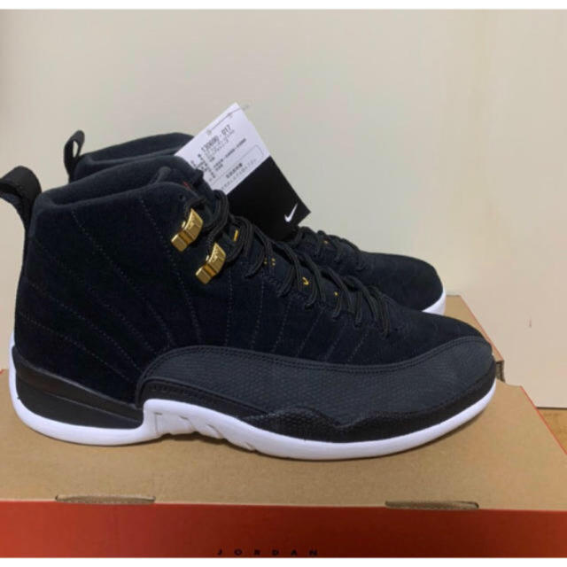 NIKE AIR JORDAN 12 RETRO リバースタクシー ブラック。靴/シューズ