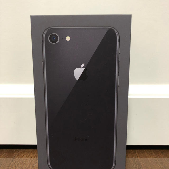取扱店舗限定アイテム iPhone 8 ブラック 64 GB SIMフリー - 通販 