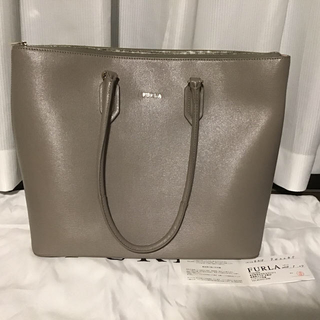 フルラ(Furla)のフルラ　トートバッグ　グレー(トートバッグ)