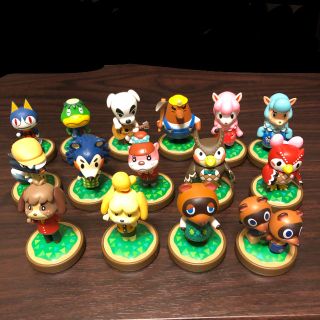 ニンテンドウ(任天堂)のどうぶつの森 amiibo 15体(ゲームキャラクター)