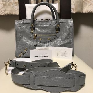 バレンシアガバッグ(BALENCIAGA BAG)の 本日のみ お値下げ　新品 未使用 バレンシアガ ジャイアントスタッズ シティＳ(ハンドバッグ)