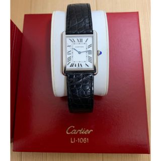 カルティエ(Cartier)の(deep様専用)cartier カルティエ TANK SOLO タンクソロLM(腕時計(アナログ))