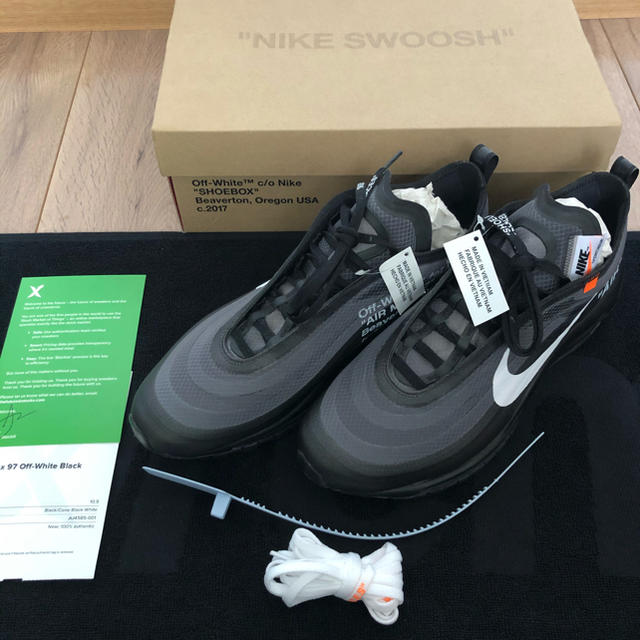 2022年激安 OFF-WHITE - 日本未発売/off-white/オフホワイト/AIRMAX97 OG 新品未使用 スニーカー 2022年激安 OFF-WHITE - 日本未発売/off-white/オフホワイト/AIRMAX97 OG 新品未使用 スニーカー